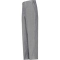 Vf Imagewear Chef Designs Cook Pants, Unhemmed, Black & White Check, Polyester/Cotton Twill, 36" x 36" 2020BW3636U